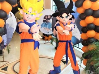 Goku cover Dragon Balll z personagens vivos Moema Servicos para festas infantis e eventos no [***] 