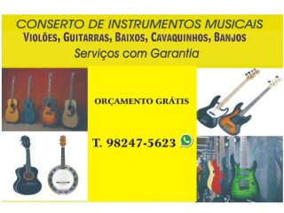 Conserto de instrumentos musicais Cascadura Pintor de parede e reformas no [***] 