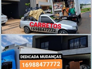 Dedicada servicos de mudancastransportes Ribeiro Preto Ribeirao Preto SP Fretes e mudancas no [***] 