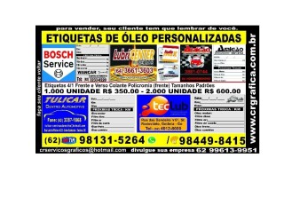 ETIQUETAS DE LEO PERSONALIZADAS Goiania GO Servicos especializados no [***] 