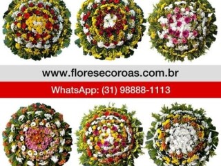 Coroa de flores velrio funerria Santa Clara em Sete Lagoas CentroSul Servicos especializados no [***] 