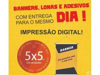 Adesivos banners e lona Entrega no mesmo dia Centro de Salvador Servicos especializados no [***] 