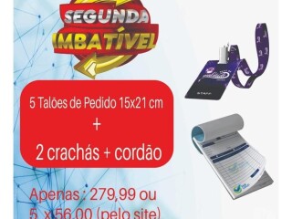 Segunda Imbatvel 5 Tales de pedidos 15x21 2 crachs Centro de Salvador Servicos especializados no [***] 