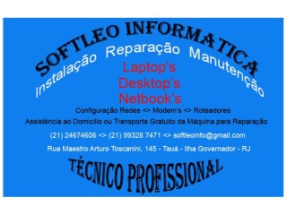 TCNICO DE INFORMATICA Ilha do Governador Assistncia tcnica e conserto de eletrnico no [***] 