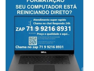 Tcnico de informatica Formataco a Domicilio Salvador BA Brotas Salvador Assistncia tcnica e conserto de eletrnico no [***] 