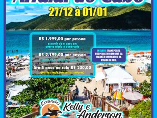 Excurso para o rveillon em arraial do cabo em Bauru SP Eventos 