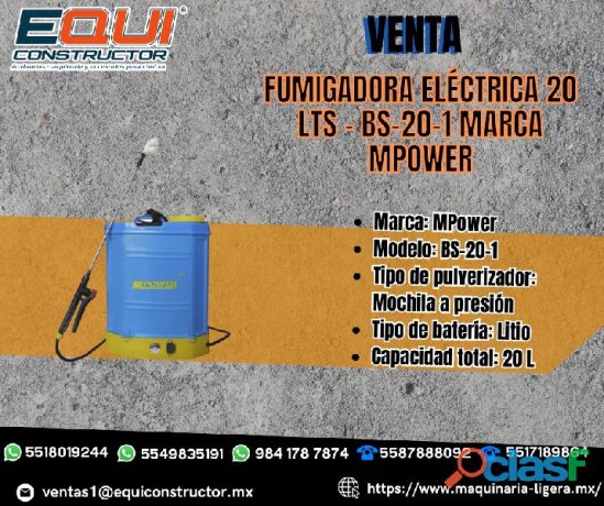 edomex-fumigadora-electrica-20lts-marca-mpower-bs-20-en-mexico-ciudad-de-clasf-casa-y-jardin-big-0