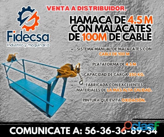 merida-hamaca-de-45m-con-malacates-de-100m-de-cable-en-merida-clasf-casa-y-jardin-big-0