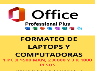 Formateo de laptops a domicilio en tijuana en Tijuana | Clasf computacion