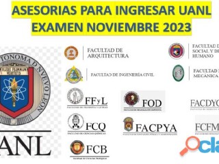 Asesorias para examenes de admision uanl, tec, udem en San Nicolás De Los Garza | Clasf formacion-y-libros