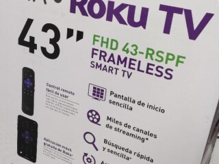 Pantalla smart tv spectra 43" roku tv en Guadalajara | Clasf imagen-y-sonido