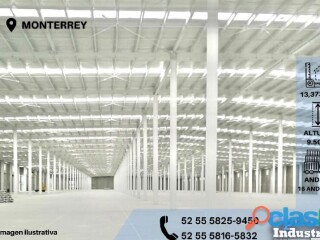 Nave industrial ubicada en monterrey para alquilar. en Apodaca | Clasf inmobiliaria