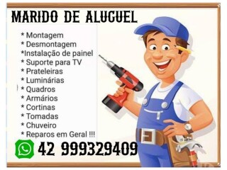 Reparos e manutenção Ponta Grossa PR - Pintor de parede e reformas 