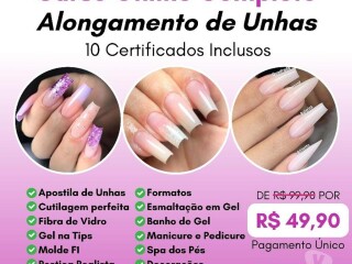 Curso Completo de Alongamento de Unhas Alto de Pinheiros - cursos técnicos enfermagem, estética, profissionalizantes - [***] | Vivalocal