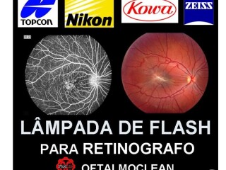 Lâmpada de flash para retinografo - Oftalmoclean Alto de Pinheiros - Serviços especializados 