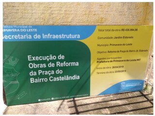 Placas para Obras e outros fins Whats 65 99977-0781 Cuiabá Norte - Serviços especializados 