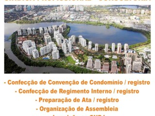 Condomínio - Convenção e Regimento Ilha do Governador - Profissionais liberais 